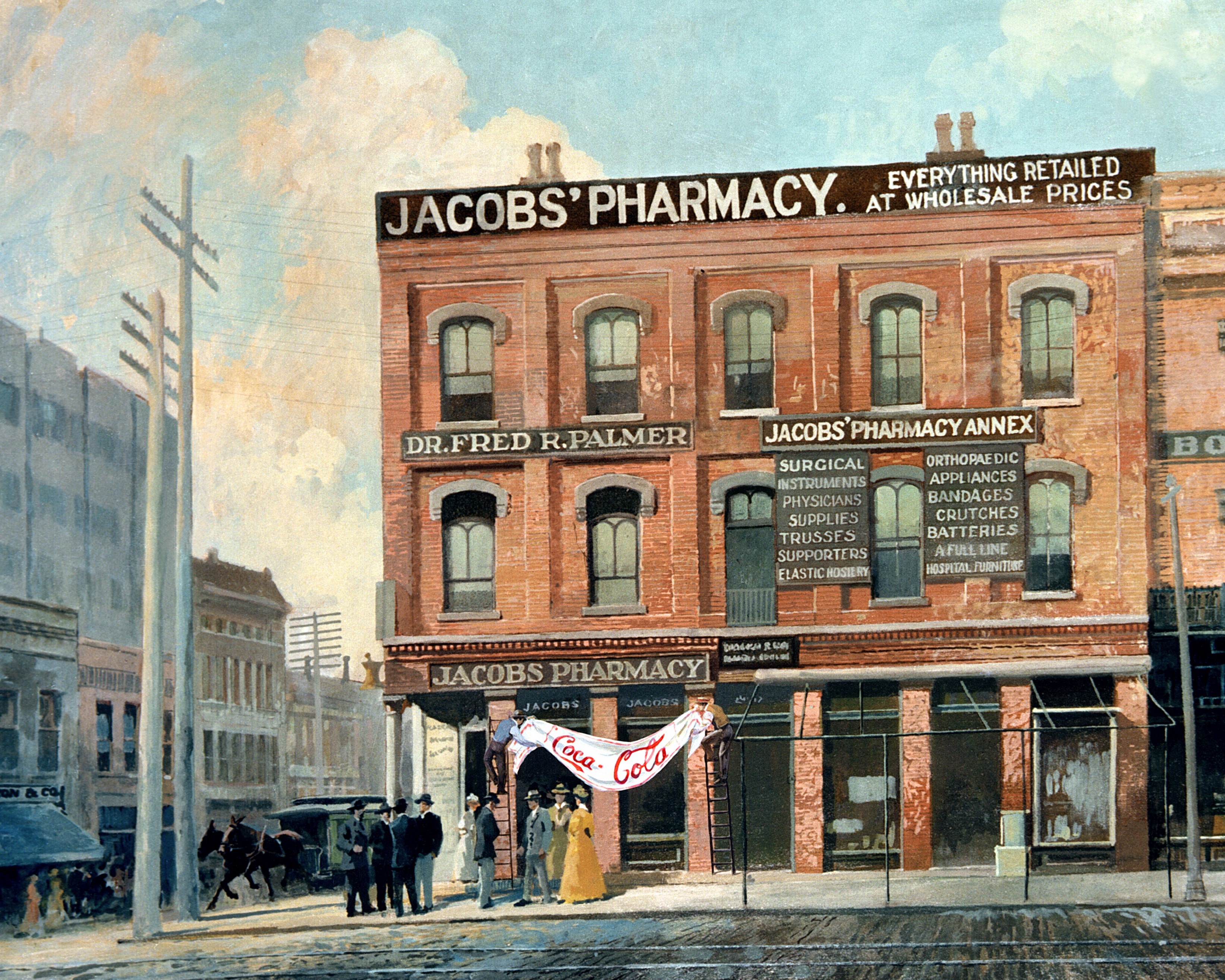 BRAND HISTORY In 1886, Dr. John Pemberton (Pharmacist) created a