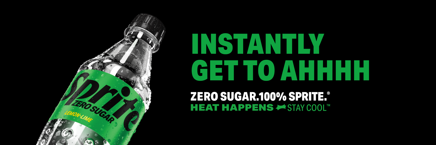 Zero Sugar, 100% Sprite: Global Campaign Shows How Sprite Zero Sugar Sticks  to the Essentials