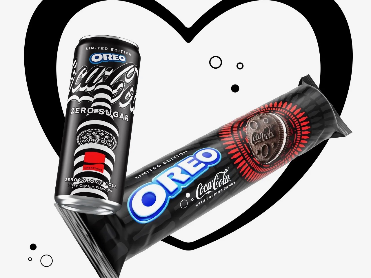 Oreo-flavored Coca-Cola and Coca-Cola flavored Oreas