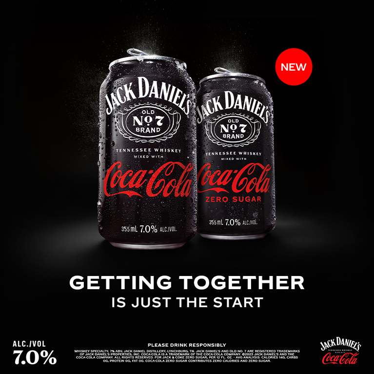 Jack Daniel's et Coca-Cola sortent le Jack & Coke, un coffret inédit