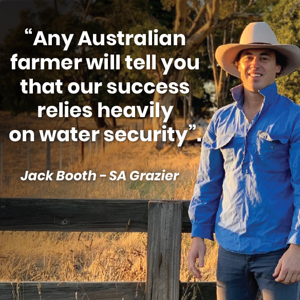 South Australian grazier Jack Booth